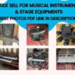 Bulk Sale of Musical Instruments and Stage Equipment in South Fallsburg, NY